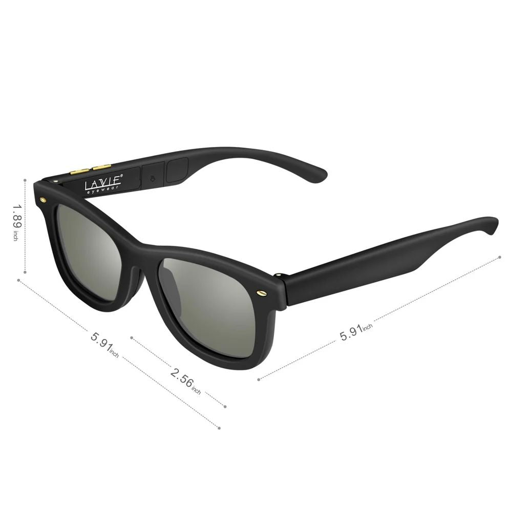 Polarized Lens Eyewear : Smart Color Changing Sunglasses with Adjustable 7 Lenses